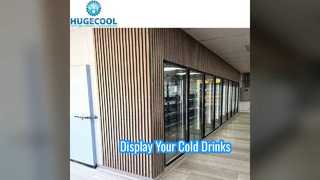 বিয়ার ও পানীয়ের জন্য সুপারমার্কেট ডিসপ্লে কুলার